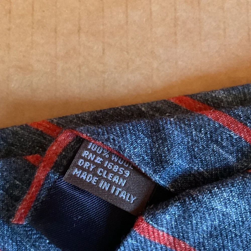 Stylish Patterned Ties in‎ Red and Blue